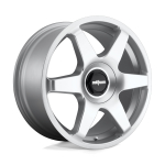 Alloy wheel R114 SIX Gloss Silver Rotiform