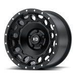 Alloy wheel XD128 Holeshot Satin Black XD Series