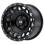 Alloy wheel XD129 Holeshot Satin Black XD Series