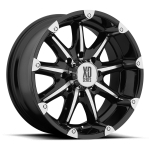 Alloy wheel XD779 Badlands Gloss Black Machined XD Series