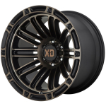 Alloy wheel XD846 Double Deuce Satin Black/Dark Tint XD Series