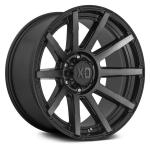 Alloy wheel XD847 Outbreak Satin Black/Gray Tint XD Series