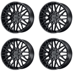 Alloy wheels set Gloss Black Morocco Black Rhino