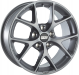 BBS SR SR002 17x8 5x112 ET42 satin himalaya grey