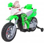 Elektrická krosová motorka Cross zelená