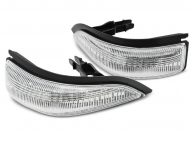 Blinkry boční LED do zrcátek, dynamické TOYOTA YARIS III 11-19 bílé