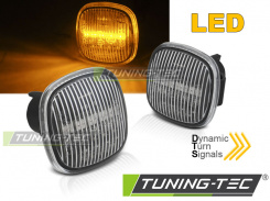 Blinkry boční LED dynamické  AUDI A3 / A4 bílé