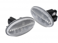 Blinkry boční LED, dynamické PEUGEOT 107 206 307 bílé