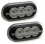 Blinkry boční LED Opel Vivaro 01- černé kouřové