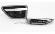 Boční mřížky Land Rover Range Rover Sport (06-09) Autobiography black/silver