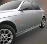 Boční prahy TFB Alfa romeo 156