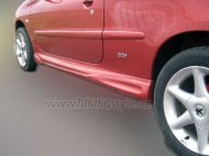 Boční prahy TFB Peugeot 206 3/5dv