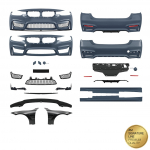 Body KIT pro BMW 4 (F32) Coupe 4 (F33) Cabrio 2013-2020 M4 Style, se spoilerem