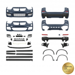 Body KIT pro BMW X1 (F48) 2014-2019 M-Paket Style, dvě koncovky