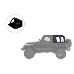 Cargo cover with rear window Black Diamond Suntop