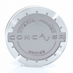 Center Cap CVR Brushed Titanium