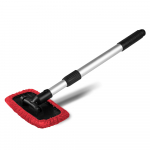 Čistič autoskel s mikrovláknem, teleskopický ALU, 38-52cm