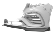 Cup-Spoilerlippe für Mercedes Benz GLC X253 / C253 CSL896-G