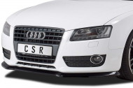 Spoiler pod přední nárazník CSR CUP pro Audi A5 8T - carbon look lesklý