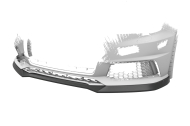 Cup-Spoilerlippe mit ABE für Audi S1 8X CSL819-C