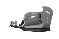 Spoiler pod přední nárazník CSR CUP pro BMW 7 G70 / i7 G70 2022- černá struktura