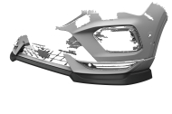 Cup-Spoilerlippe mit ABE für Cupra Ateca (Typ 5FP, KH7) CSL842-S