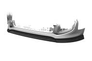 Cup-Spoilerlippe mit ABE für Kia Picanto (TA) Sport CSL800-G