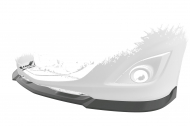 Cup-Spoilerlippe mit ABE für Mazda 3 (Typ BL) MPS CSL650-G