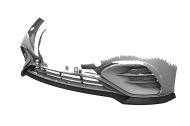 Cup-Spoilerlippe mit ABE für Mercedes-Benz EQE V295 AMG / AMG-Line CSL828-S