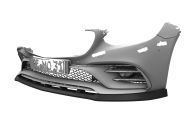 Cup-Spoilerlippe mit ABE für Mercedes-Benz SLC R172 43 AMG CSL833-G