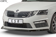 Spoiler pod přední nárazník CSR CUP pro Škoda Octavia III (5E) RS - carbon look lesklý