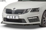 Spoiler pod přední nárazník CSR CUP pro Škoda Octavia III (5E) RS - černý lesklý