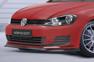 Spoiler pod přední nárazník CSR CUP pro VW Golf 7 - carbon look lesklý