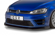 Spoiler pod přední nárazník CSR CUP pro VW Golf 7 R - černý matný