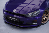 Spoiler pod přední nárazník CSR CUP pro VW Scirocco III - carbon look lesklý