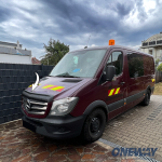 Deflektor kapoty pro MERCEDES Sprinter W906 Facelift 2014-2018 v2
