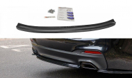 Difuzor zadního nárazníku BMW 5 G30/ G31 M-Pack 2017- černý lesklý plast