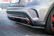 Difuzor zadního nárazníku MERCEDES-BENZ GLA 45 AMG SUV (X156) (2014-2017)  carbon look