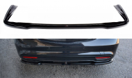 Difuzor zadního nárazníku MERCEDES-BENZ S-CLASS AMG-LINE W222 2013- 2017 černý lesklý plast