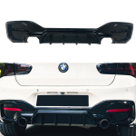 Difuzor zadního nárazníku pro BMW 1 F20 / F21 Facelift M-Power 2015-2019