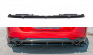 Difuzor zadního nárazníku V.2 Peugeot 508 SW Mk2 2018-  černý lesklý plast