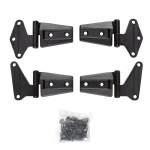 Door hinges black Smittybilt