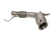 Downpipe Mini Cooper S F56 2.0T Decat + Heat Shield