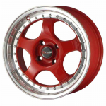 Drag DR46 15x7 ET40 4x100 Red