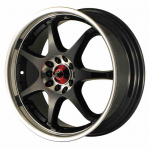 Drag DR51 17x7 ET40 4x100/114,3 Black