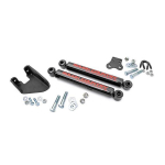 Dual steering stabilizer Rough Country Lift 4-6,5"