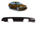 Zadní podspoiler - difuzor BMW 3 E46 černý mat