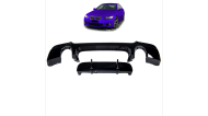 Zadní podspoiler - difuzor BMW 3 E92 E93 černý lesklý duplex