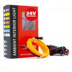 LED Ambientní osvětlení - 1m - oranžový - 24V