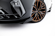 Flaps přední lipy Cupra Leon ST / Hatchback Mk1 Facelift černý
